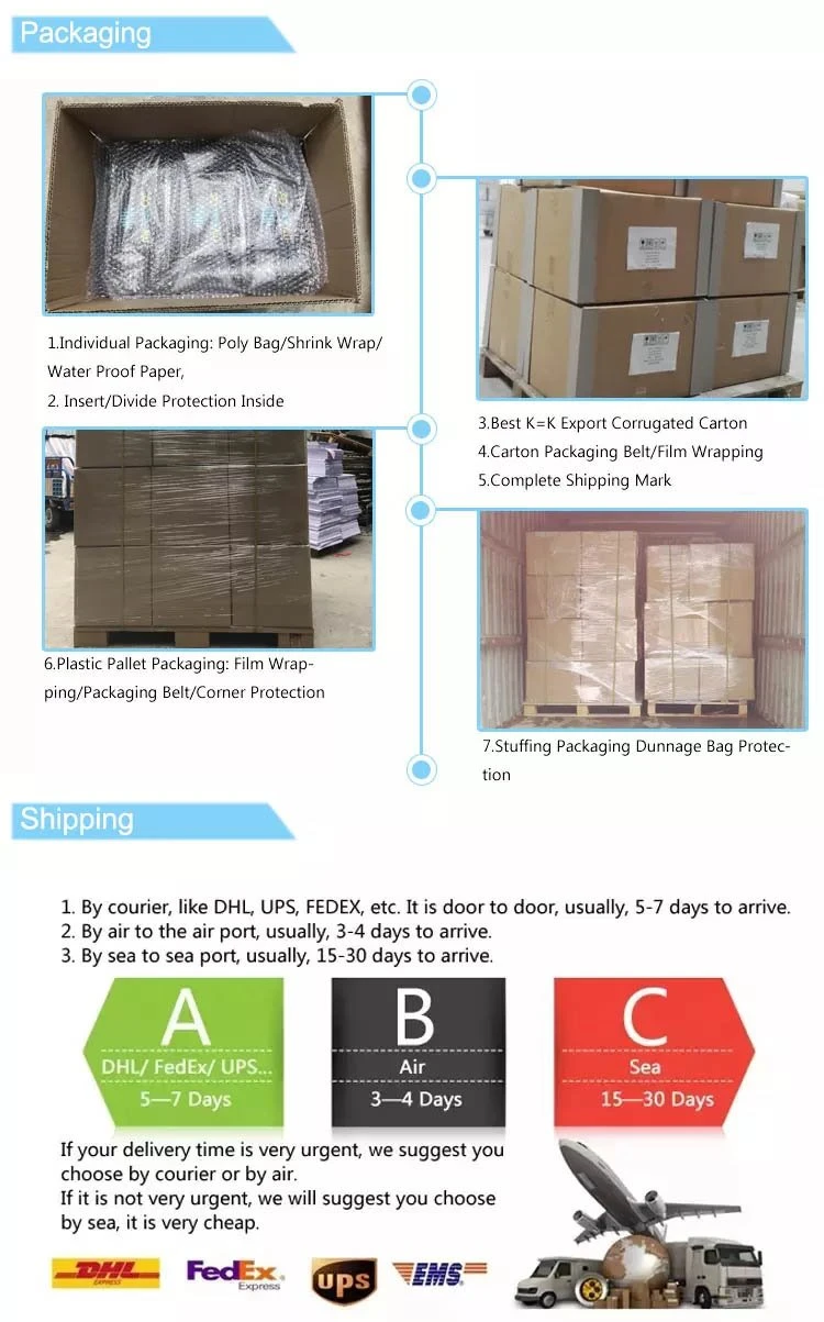 packing and shipping