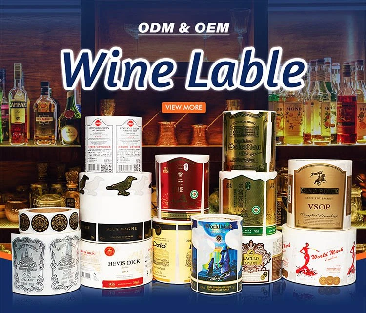 wine label stickers